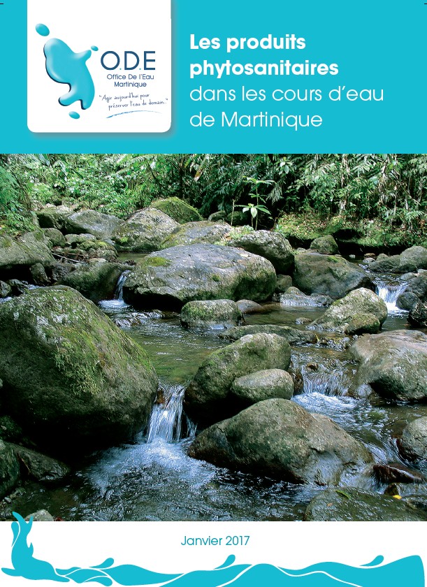 Les produits phytosanitaires dans les cours d'eau de Martinique - Années 2014-2015